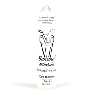 Banana Milkshake 50ml E-Liquid Shortfills 3 for £15