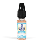 Dainty's ice mint 10ml e-liquid on white background