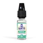 Daintys Menthol E-liquid 10ml on white background