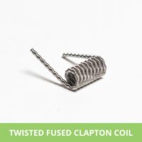 Twisted Fused Clapton Coil