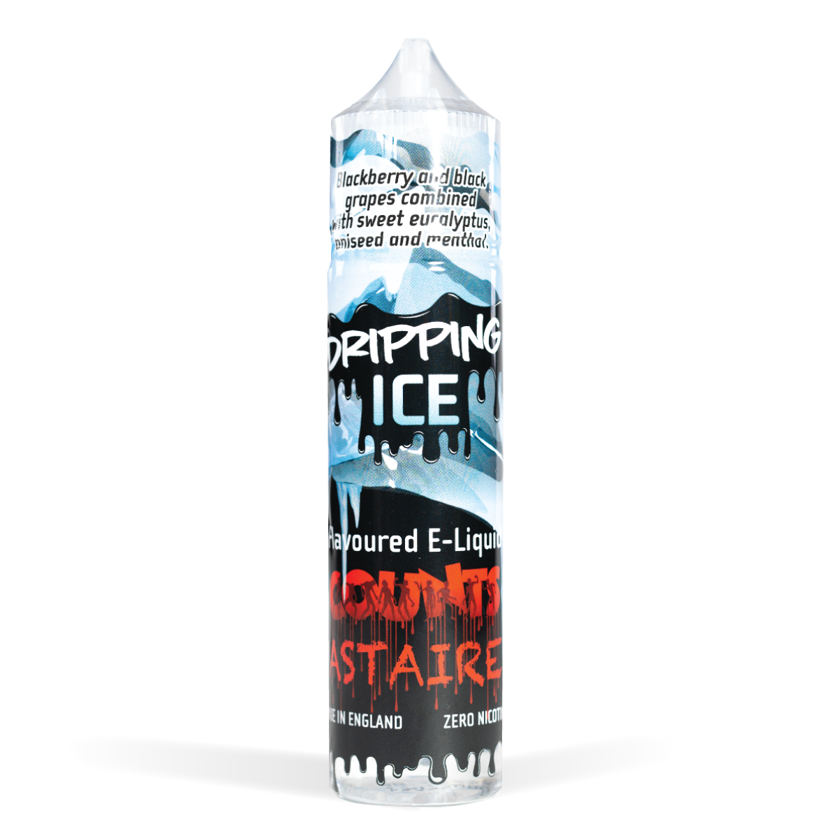 Dripping Ice Counts Astaire 50ml White Background Studio Shot
