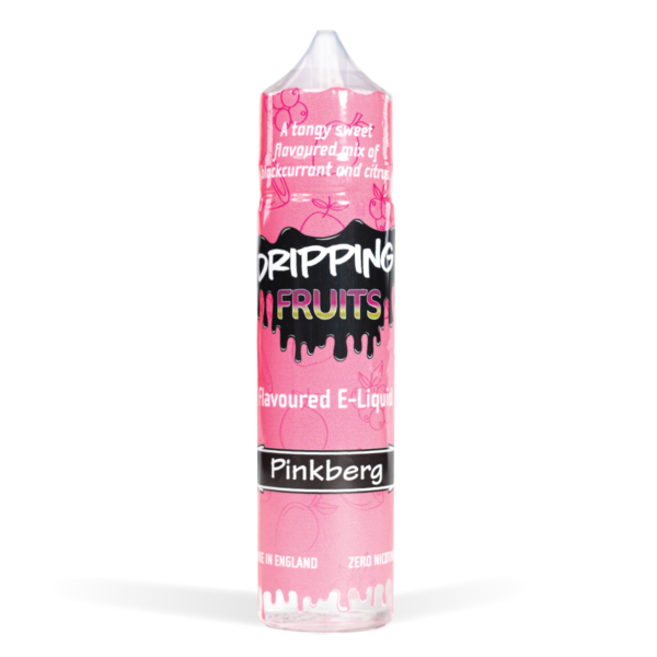 Dripping Pinkberg 50ml E-Liquid Shortfill Zero Nicotine