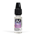 EV Blackcurrant Menthol E-Liquid 10ml on White Background