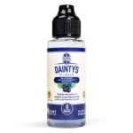 Blueberry Blackcurrant Menthol Flavour Dainty's 80ml E-Liquid with 50/50 VG/PG and Zero Nicotine