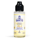 Vanilla Ice Cream Flavour Dainty's 80ml E-Liquid with 50/50 VG/PG and Zero Nicotine