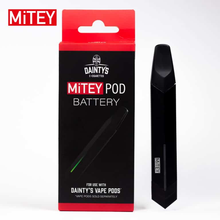 Mitey Pod 2 black with packaging