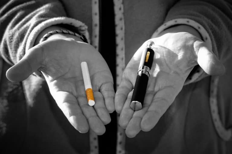 smoking cigarettes vs vaping, which is healthier?