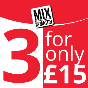 Mix & Match 3 Shortfill e-liquids for only £15