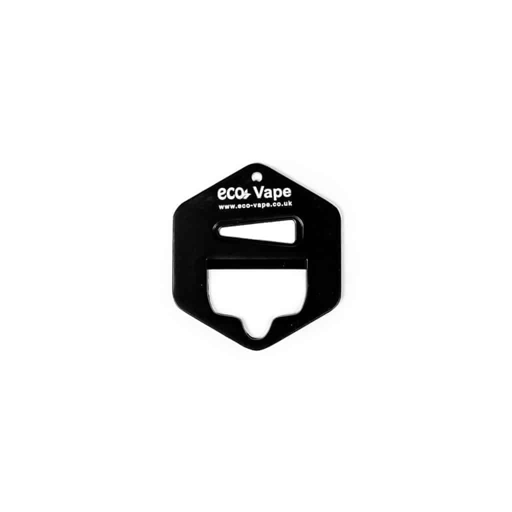 Eco Vape Bottle Opener Hexagon Key Ring