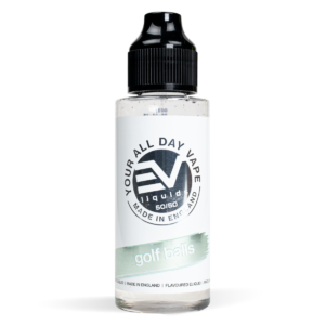 Golf Ball Bubblegum Spearmint EV 80ml E-Liquid Shortfill with Zero Nicotine and 50/50 VG/PG