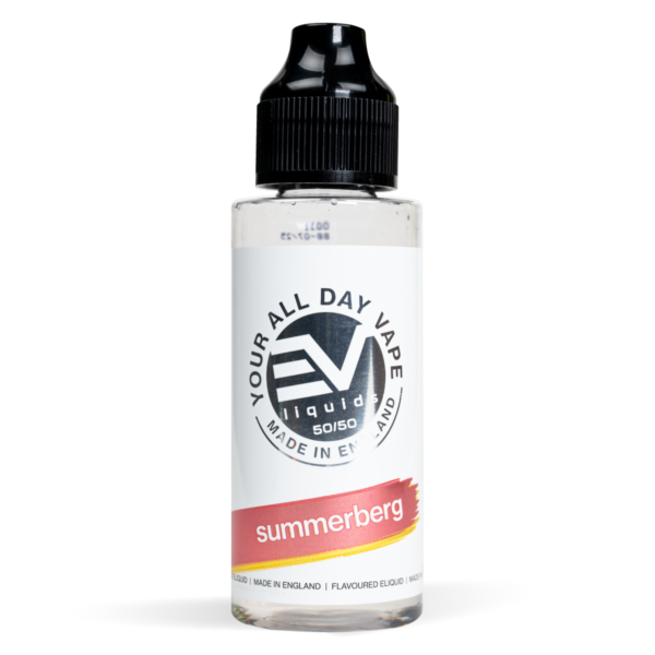 Summerberg Tropical EV 80ml E-Liquid Shortfill with Zero Nicotine and 50/50 VG/PG