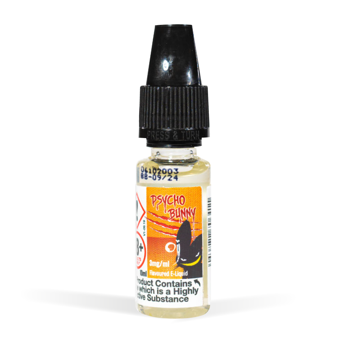 Psychobunny OJ 10ml white background