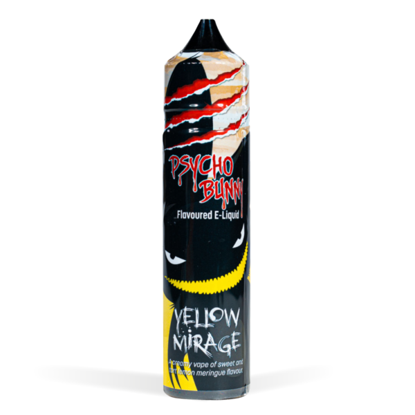 Yellow Mirage Psycho Bunny 50ml E-Liquid Shortfills with Zero Nicotine