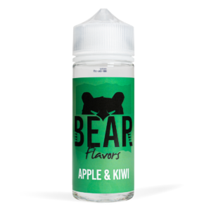 BEAR Apple Kiwi Flavoured 100ml E-Liquid Shortfill Zero Nicotine