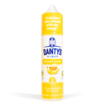 Banana Cake Dainty's 50ml E-Liquid Shortfill with Zero Nicotine