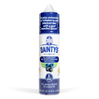 Dainty's Blueberry Blackcurrant Menthol Studio Shot