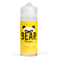 Bear Flavor Panda Range 100ml Lemon Pie White Background