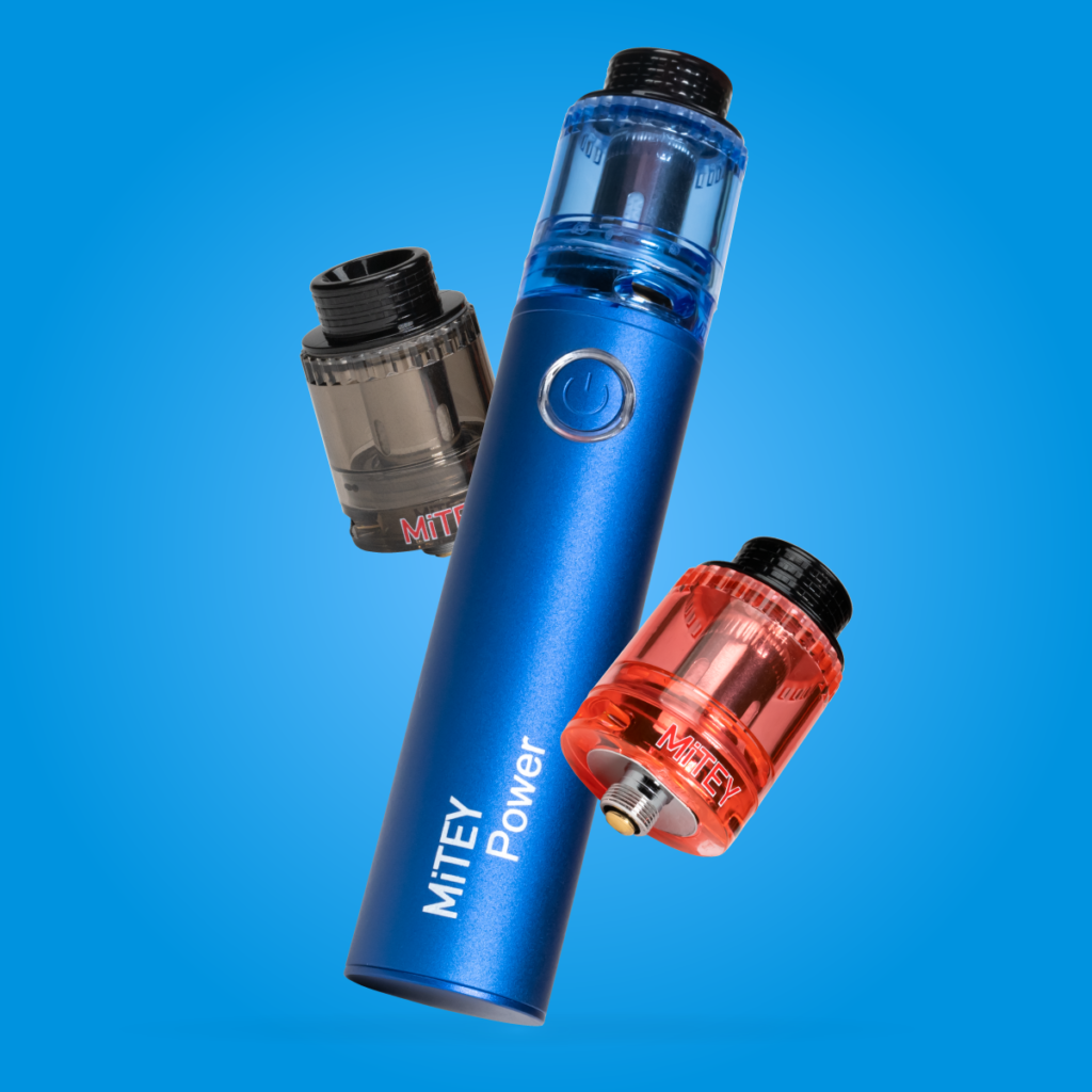 mitey power mod and 3 disposable mesh tanks