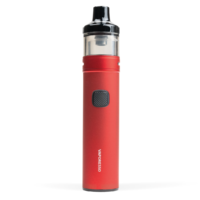 Vaporesso GTX GO 40 vape kit and mod in red on white background