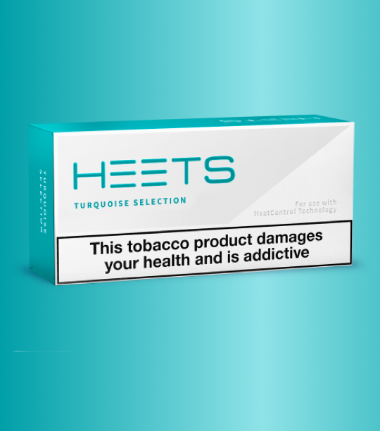 Replacement IQOS 3 Duo HEETS Turquoise Flavour Pack of 20
