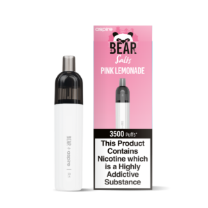 BEAR Aspire R1 3500 puff disposable pink lemonade flavour