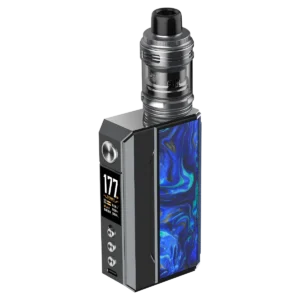 voopoo drag 4 kit gunmetal ocean blue