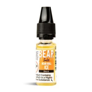 Bear Bull Ice nic salt e-liquid in 10mg and 20mg nicotine strengths