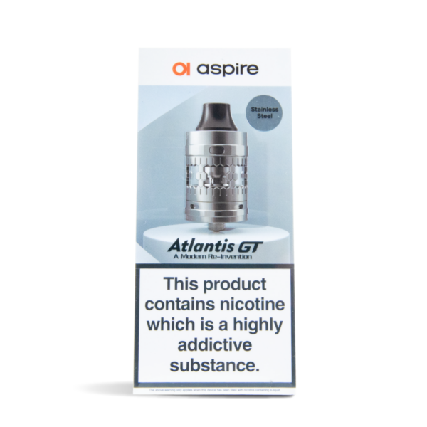 ASPIRE ATLANTIS GT TANK STAINLESS STEEL BOX