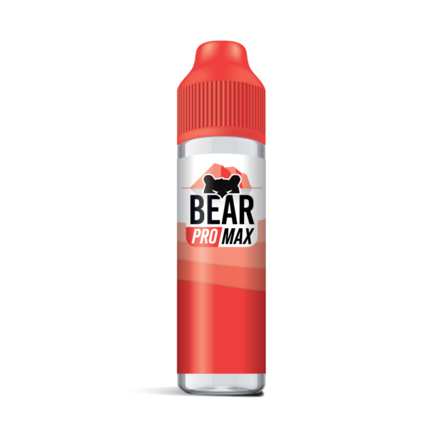 Strawberry Blast BEAR Pro MAX 75ml E-Liquid Refill with Zero Nicotine Bottle Only