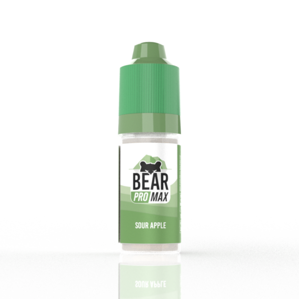 Sour Apple Nic Salt 10mg BEAR Pro MAX 10ml