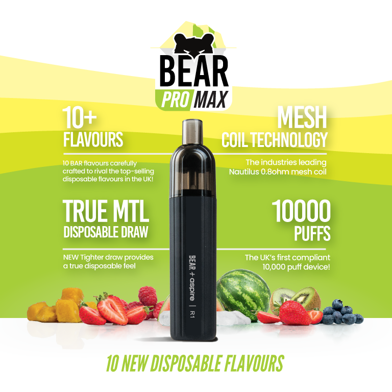 bear pro max 10000 puffs disposable device