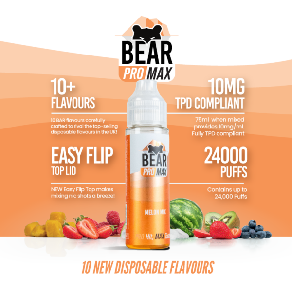 BEAR Pro MAX 75ml E-Liquids - Image 3
