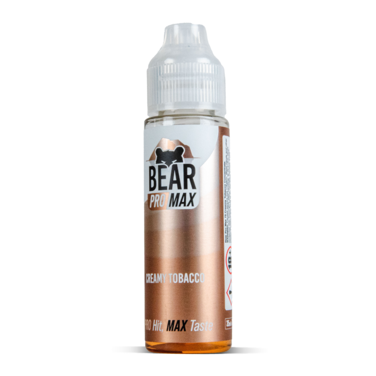 Creamy Tobacco BEAR Pro MAX 75ml E-Liquid Refills