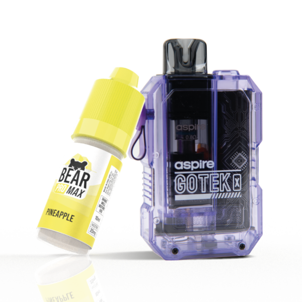 aspire gotek x kit and a free nic salt for just 9.99