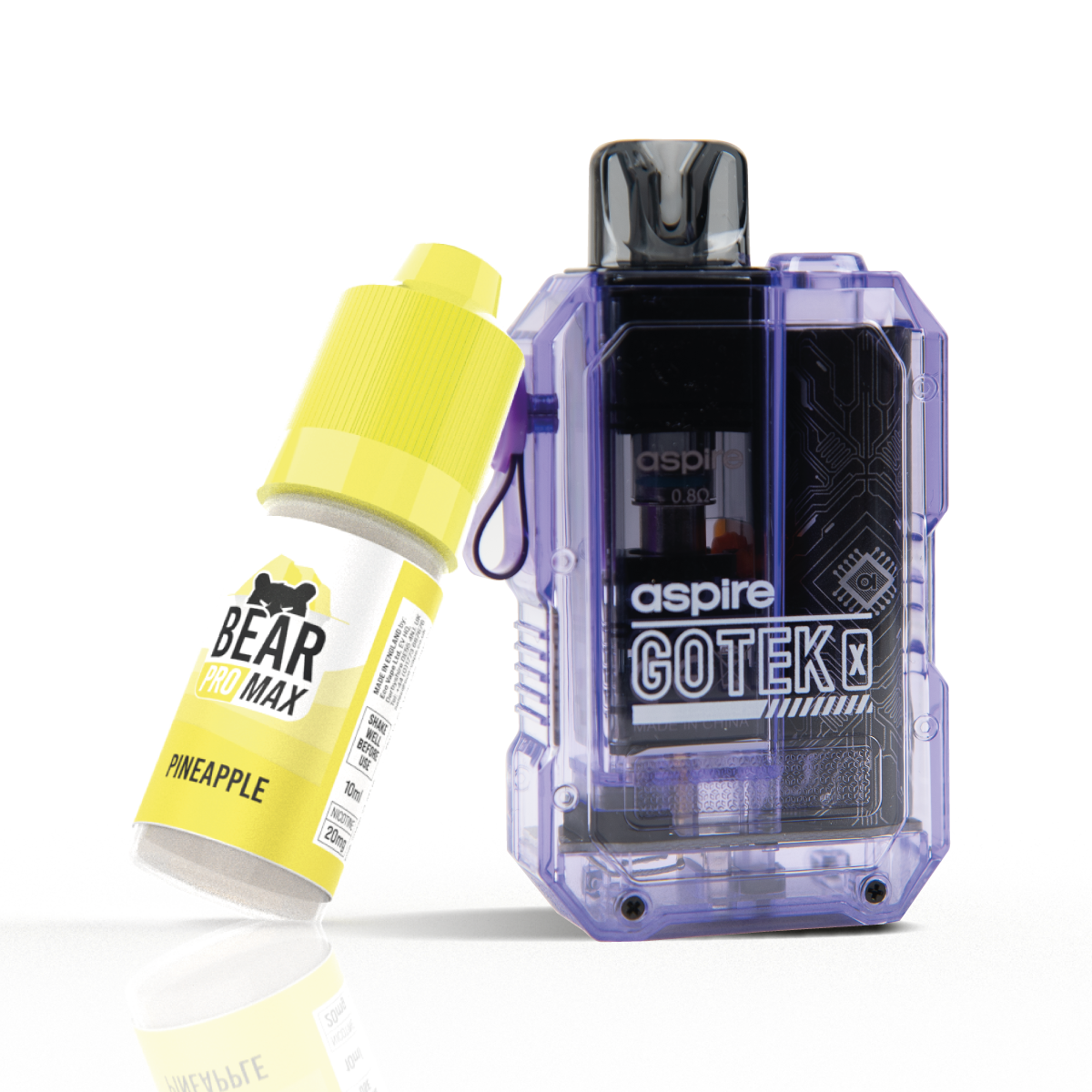 aspire gotek x kit and a free nic salt for just 9.99