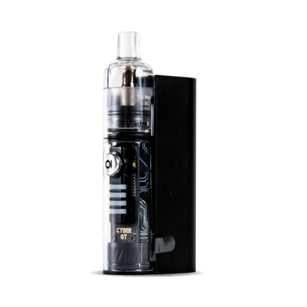 Aspire Cyber GT Black Front Angle