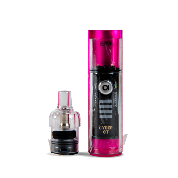 Aspire Cyber GT Pink Front with GT Pods