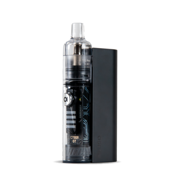 Aspire Cyber GT Vape Grey Front Angle