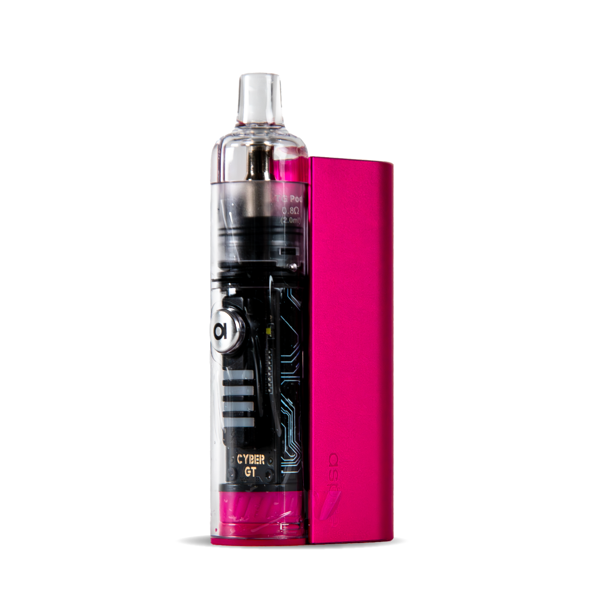 Aspire Cyber GT Vape Pink Front Angle