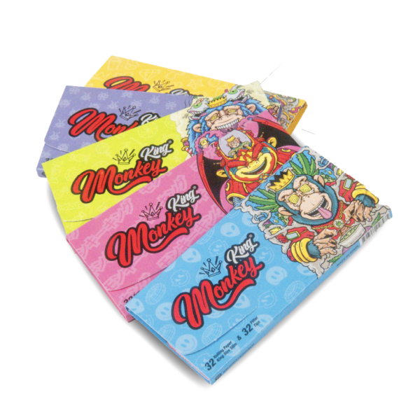 Monkey King Rolling Papers + Tips: King Size - Image 13