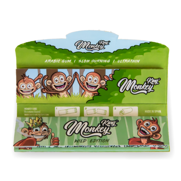 Monkey King Rolling Papers + Tips: King Size - Image 22