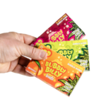 Bubbly Billy Buds CBD Chewing Gum in hand