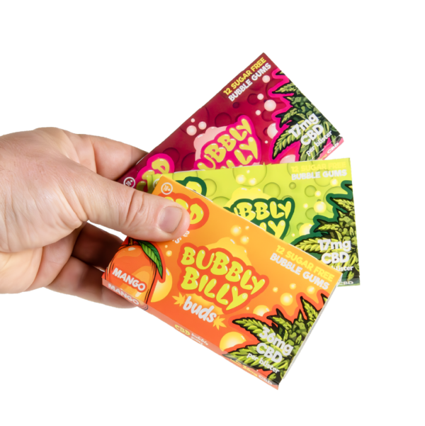 Bubbly Billy Bud's CBD Chewing Gum - Image 3