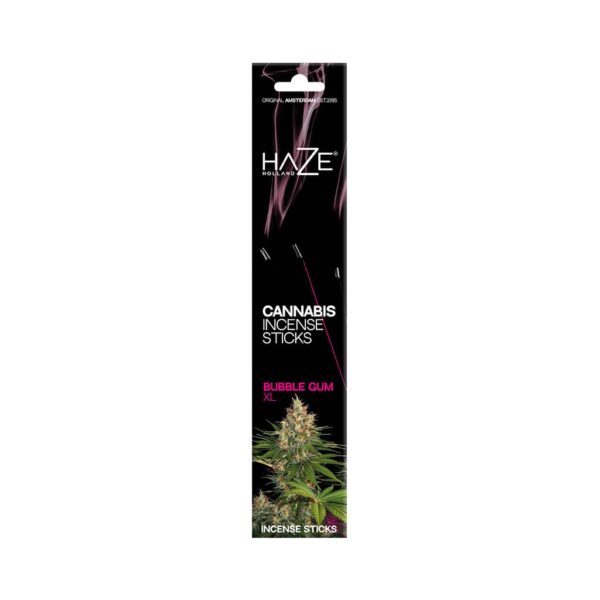 HAZE amsterdam bubblegum cannabis scented CBD incense sticks
