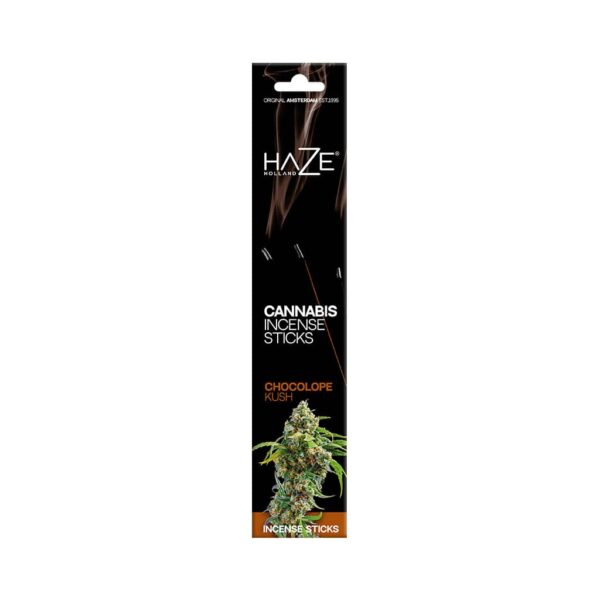 HAZE amsterdam chocolate kush cannabis scented CBD incense sticks