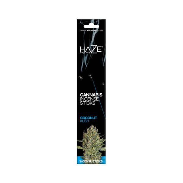 HAZE amsterdam coconut kush cannabis scented CBD incense sticks