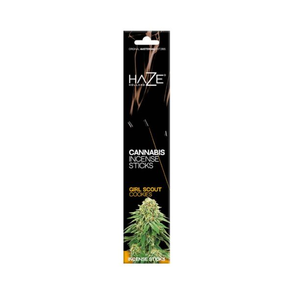 HAZE amsterdam cookies cannabis scented CBD incense sticks