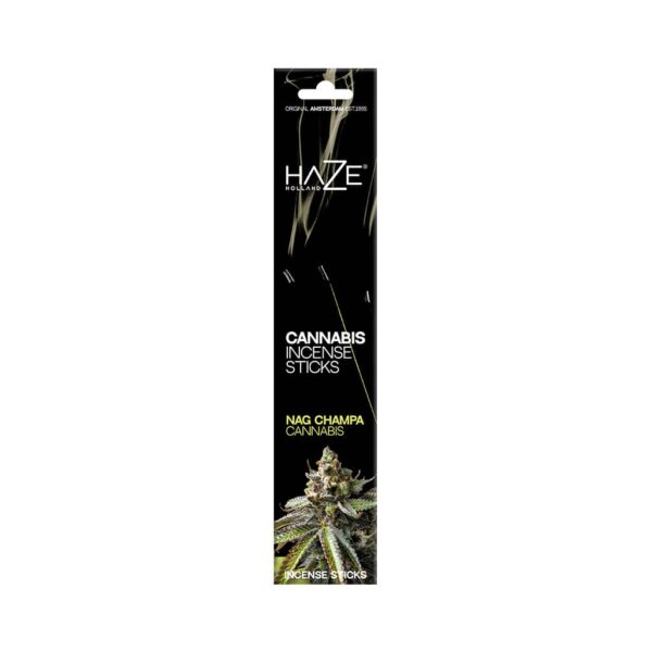 HAZE amsterdam nag champa cannabis scented CBD incense sticks