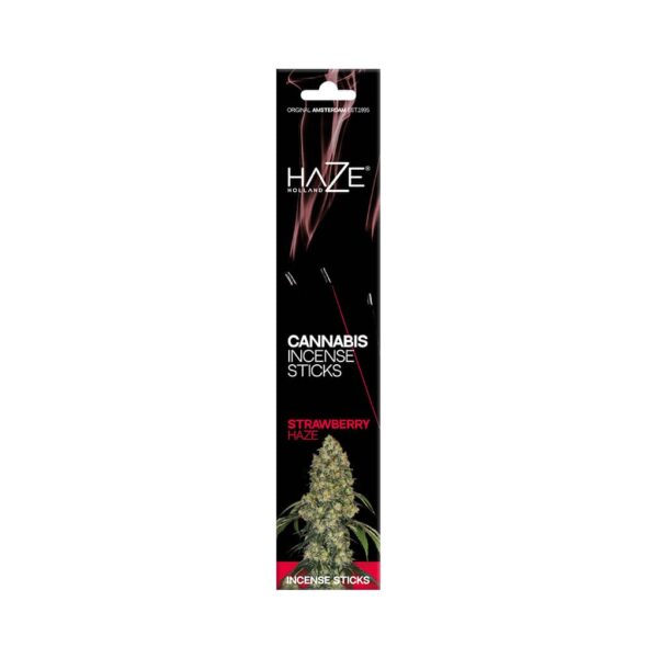 HAZE amsterdam strawberry haze cannabis scented CBD incense sticks