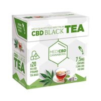 MediCBD Black CBD Tea Bags CDU